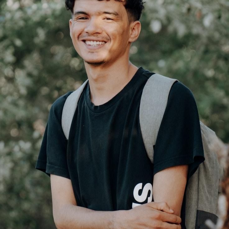 Portrait of Mira Valente, group coordinator and fusion cooking expert